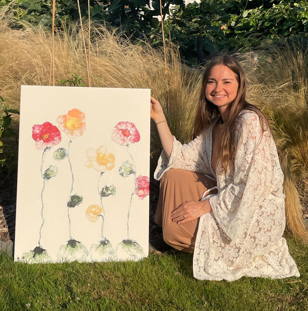 Fleurs de Lotte (60cm x 80cm)